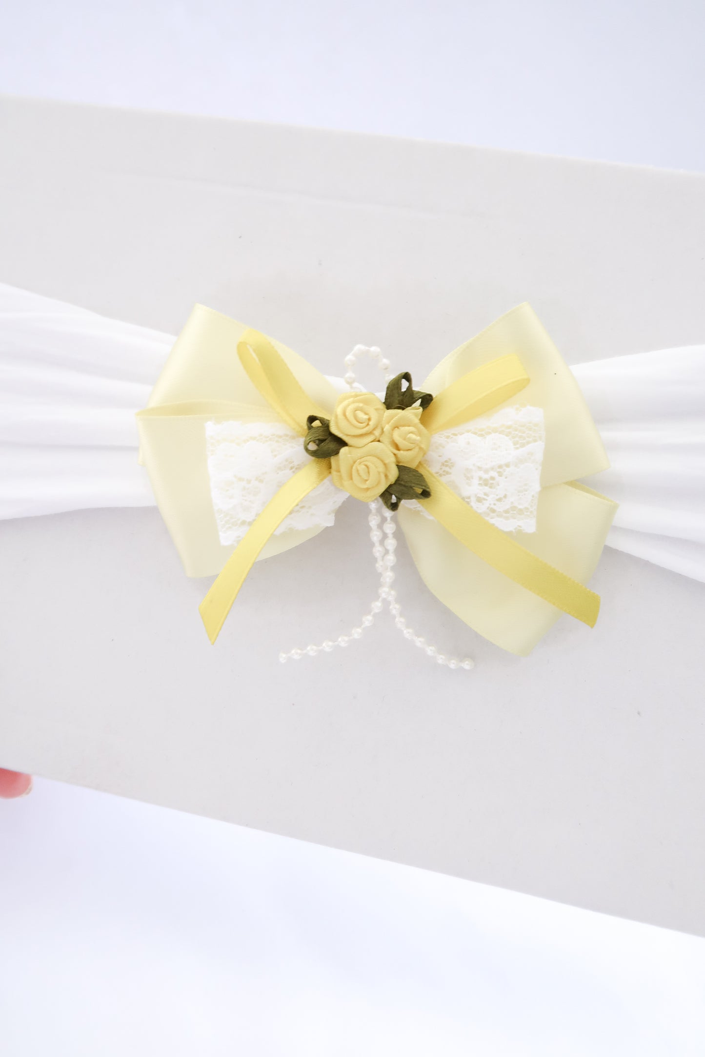 Lemon oversize baby headband