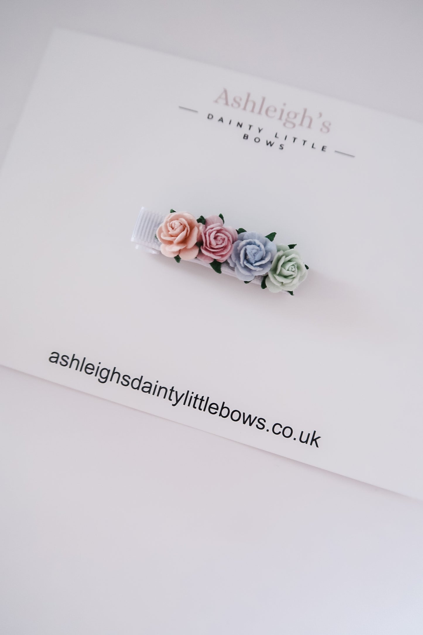 Pastel flower slide