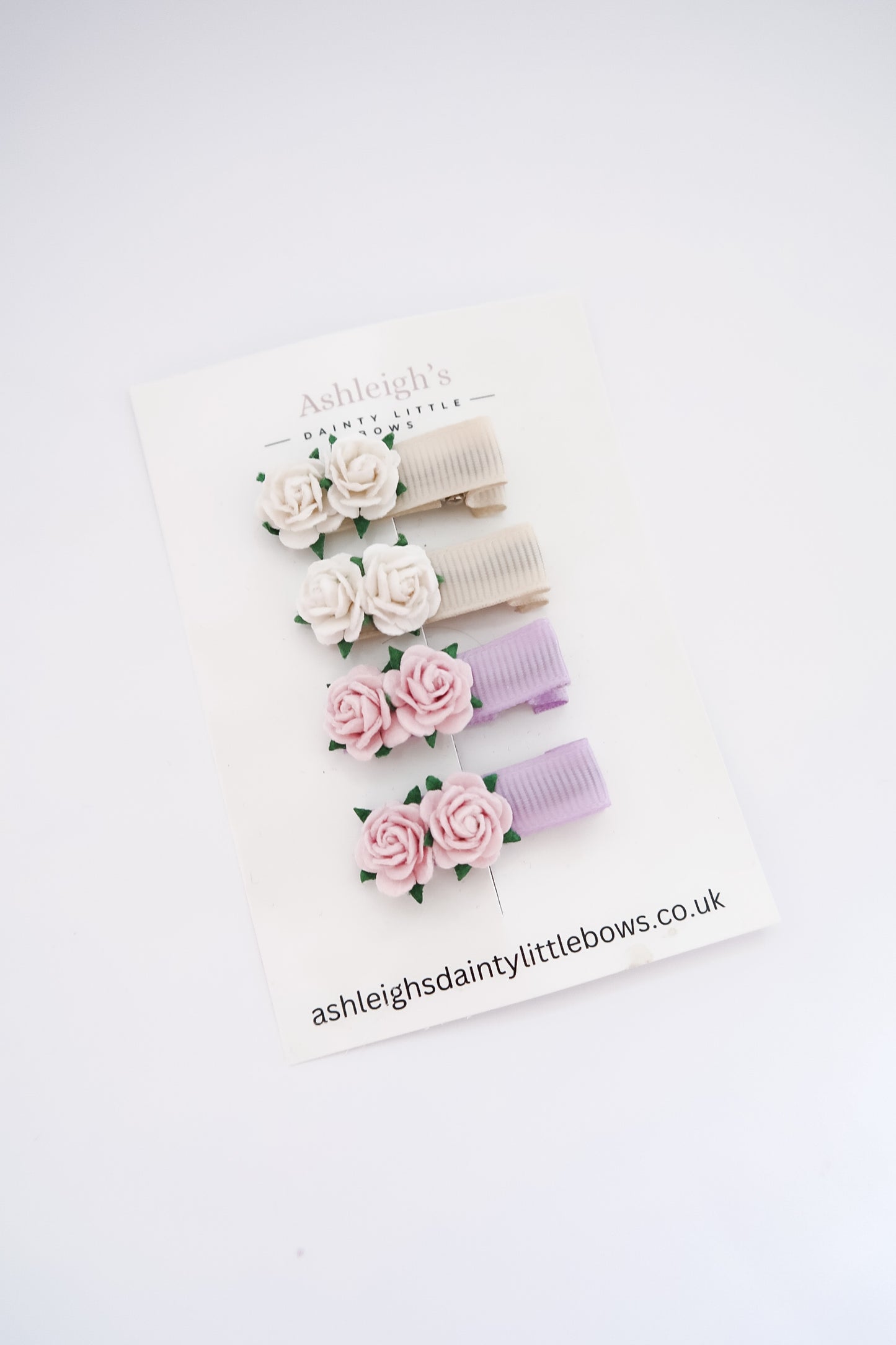 Dainty flower slides