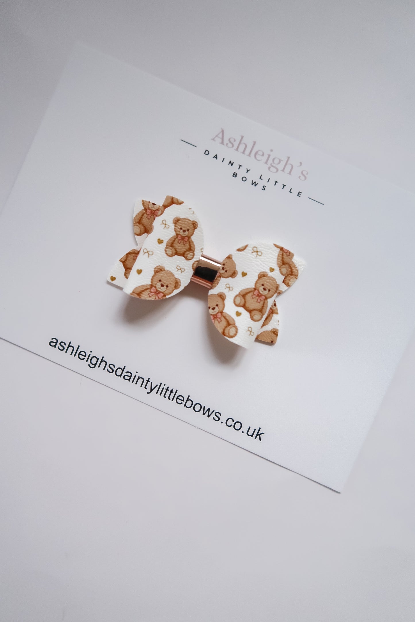 Midi teddy bear bow