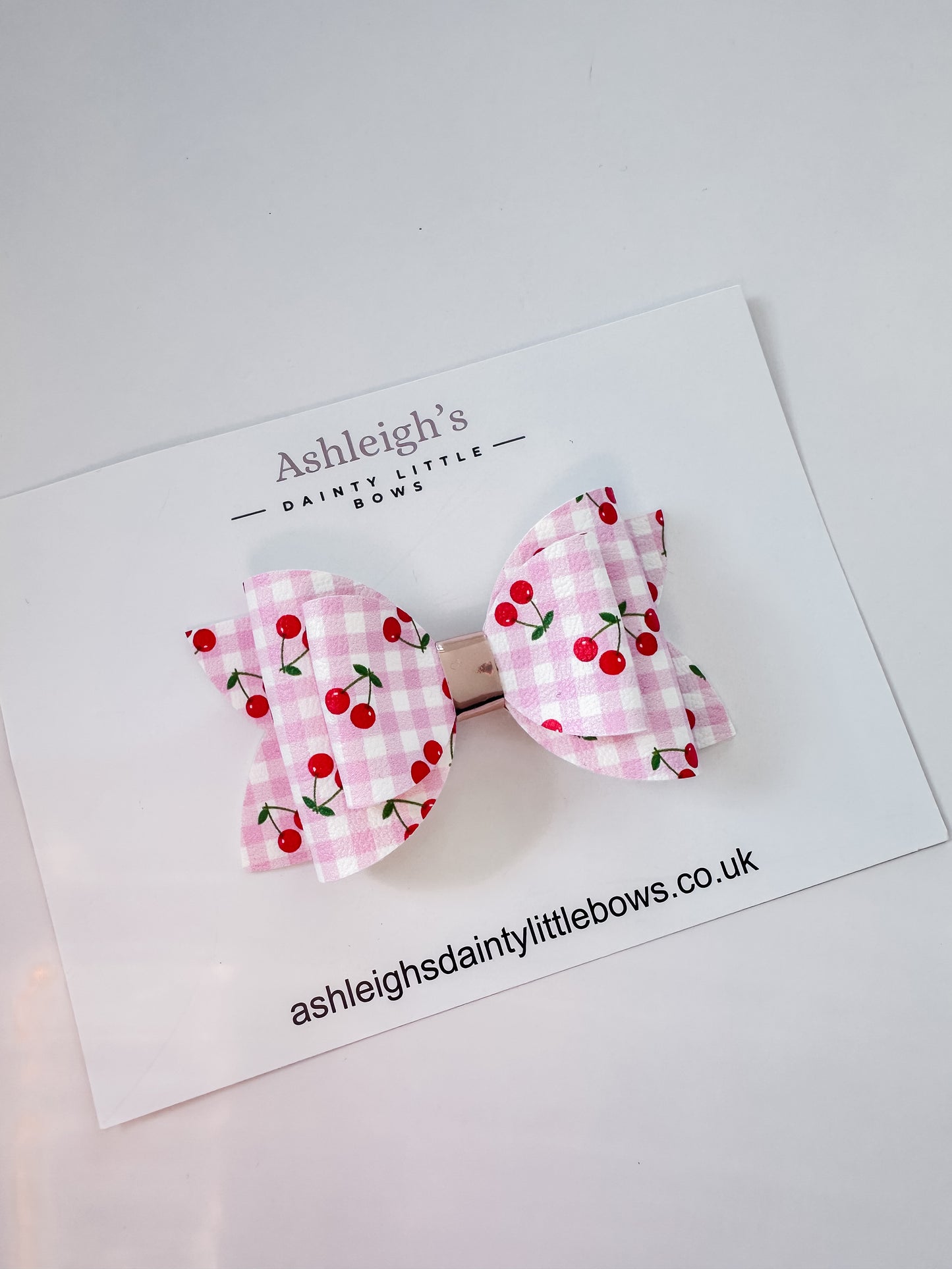 Cherry Bonnie bow