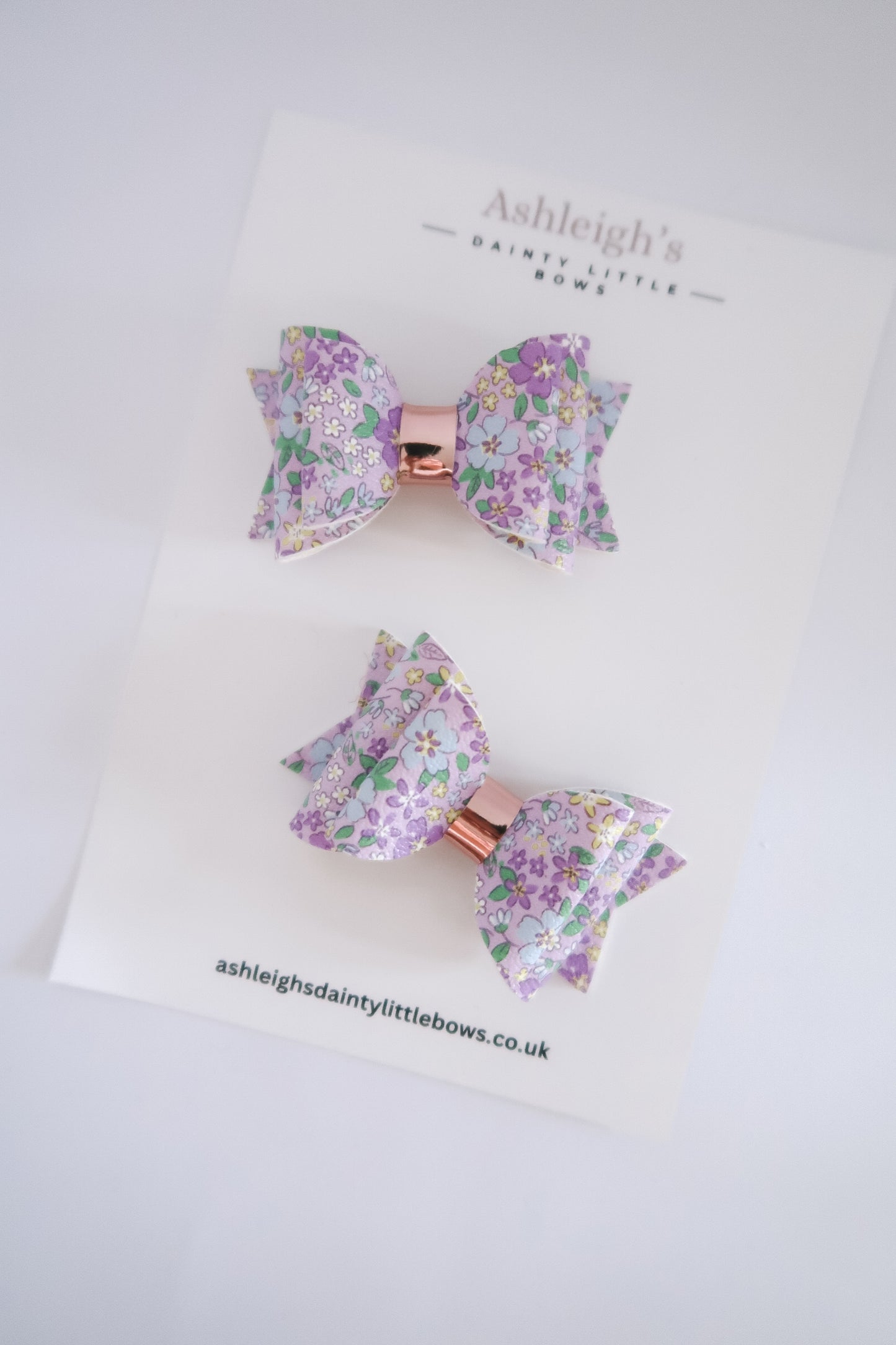 Lilac floral double dolly