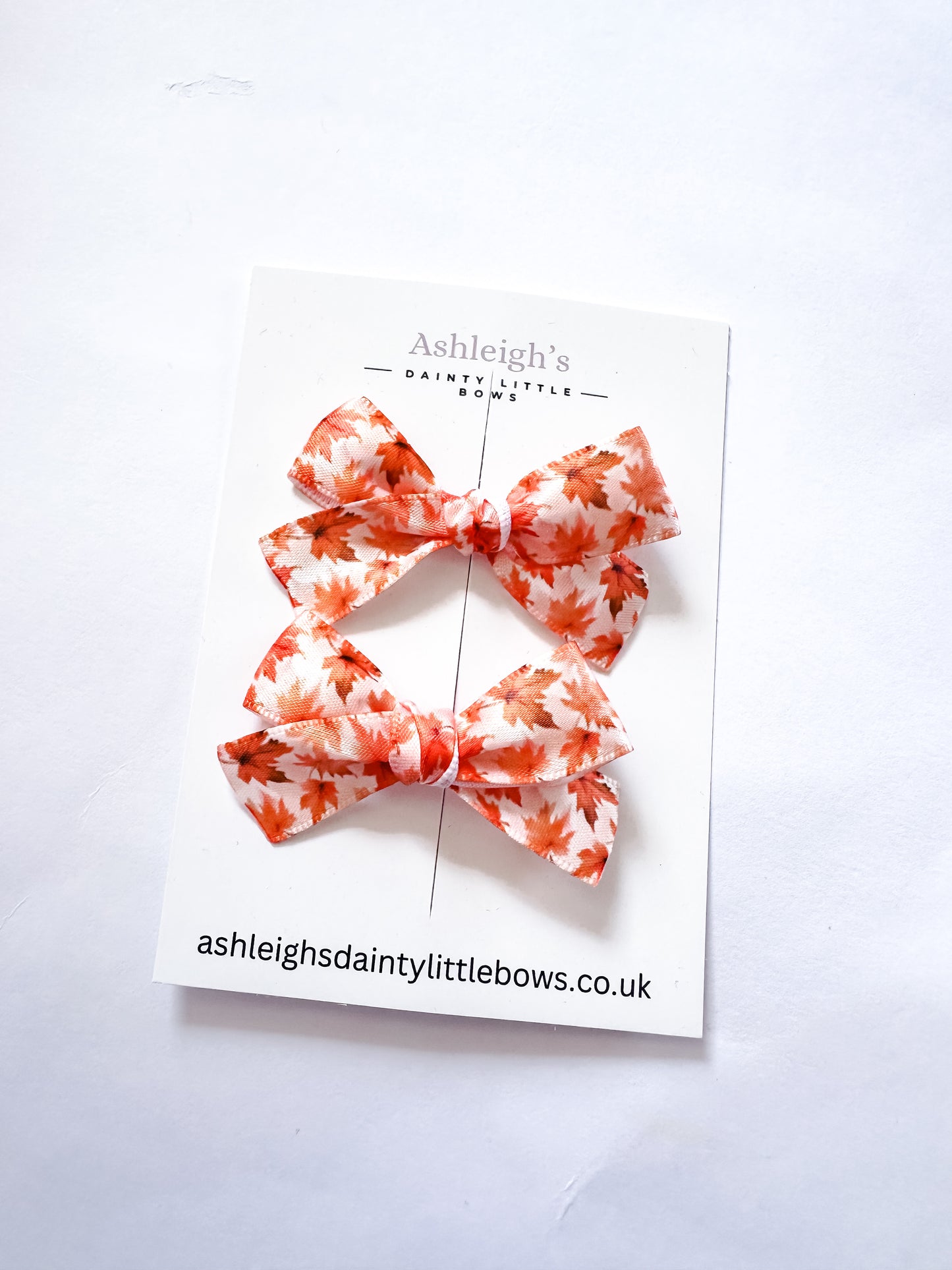 Sweet autumn bow