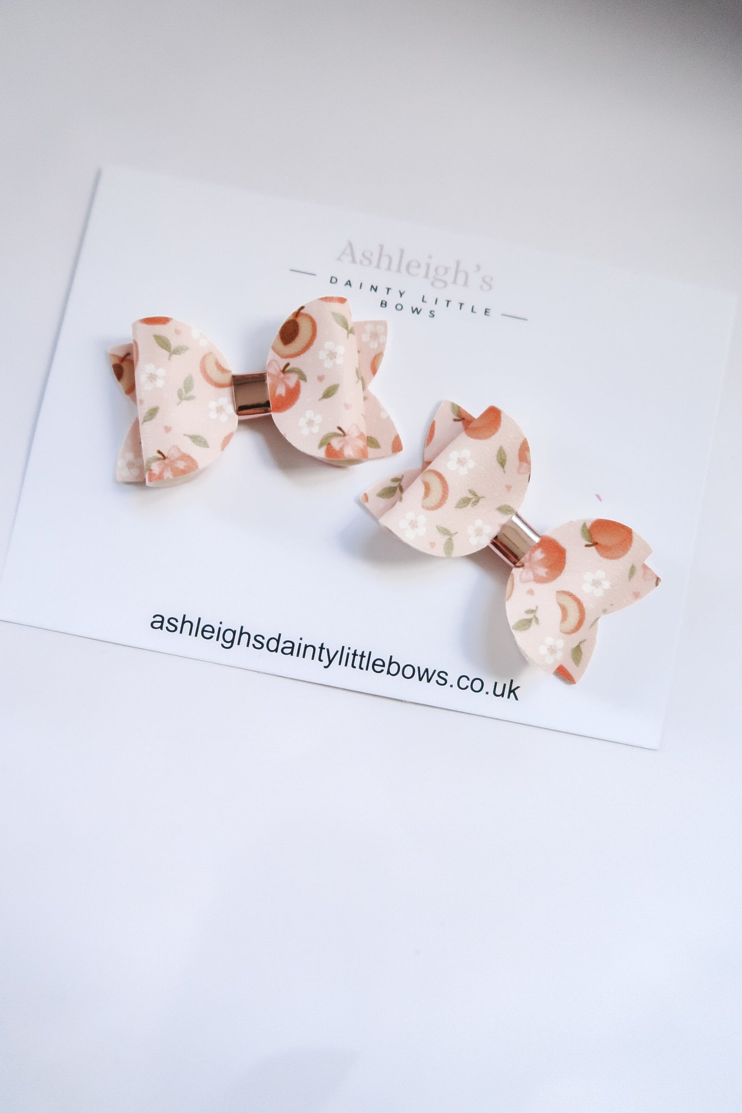 Just peachy midi bow