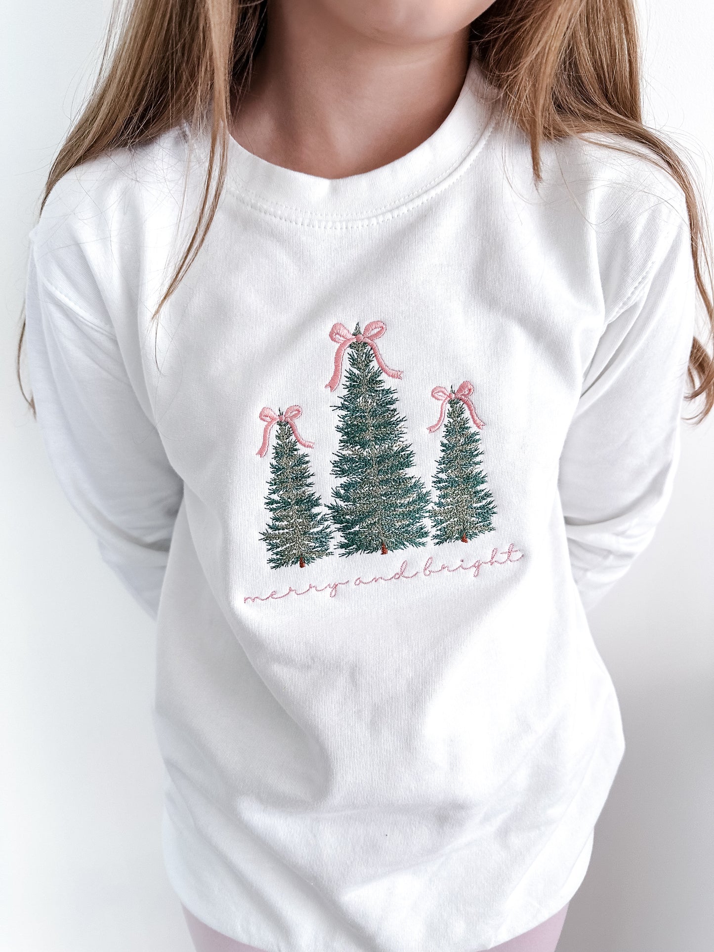 Merry and bright sweater/tshirt slots