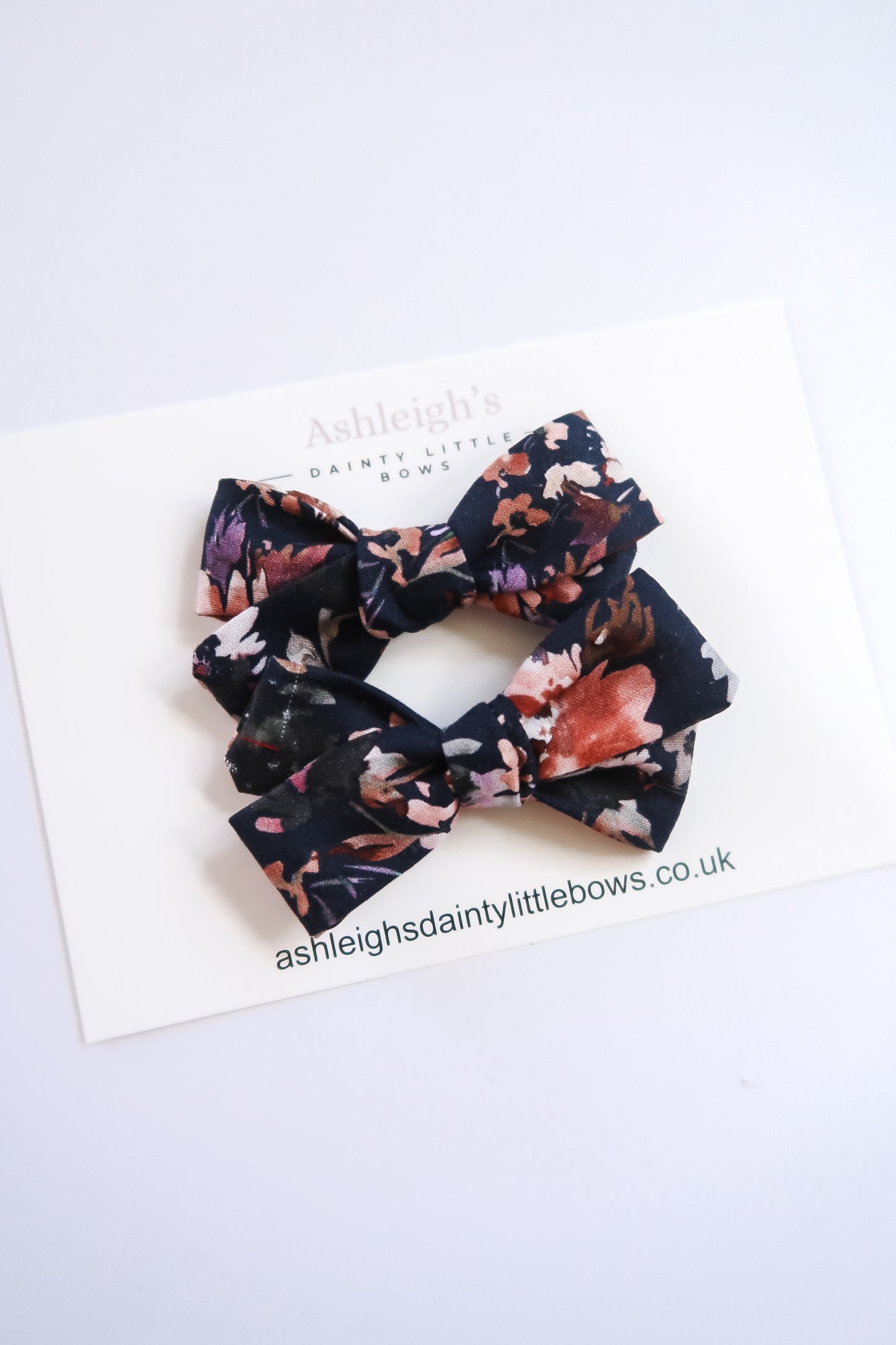 Navy muse tied bow