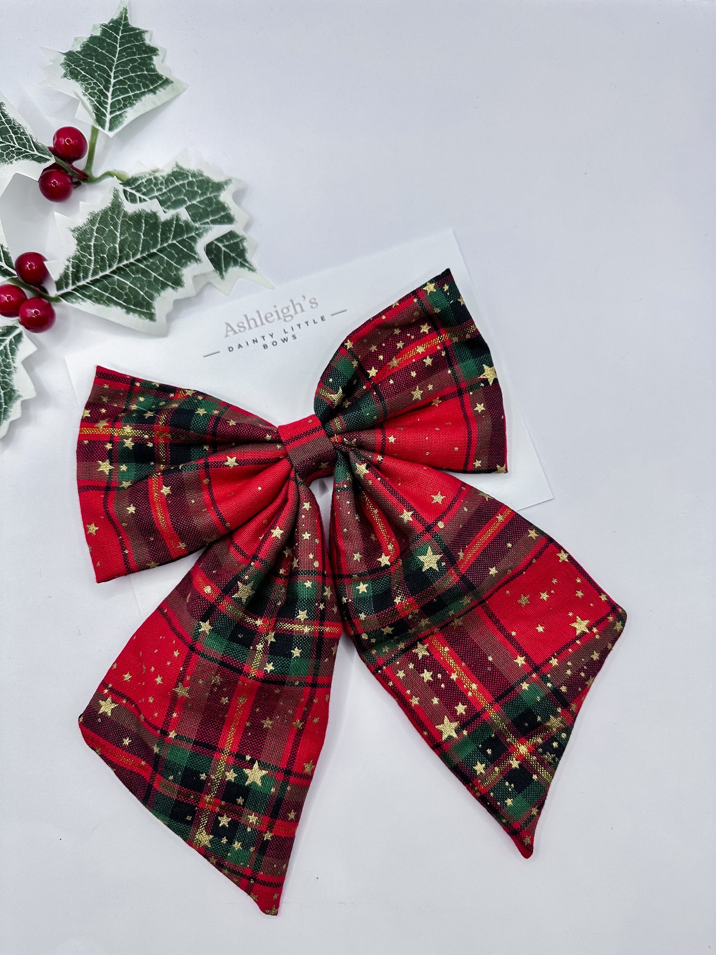Red tartan sailor