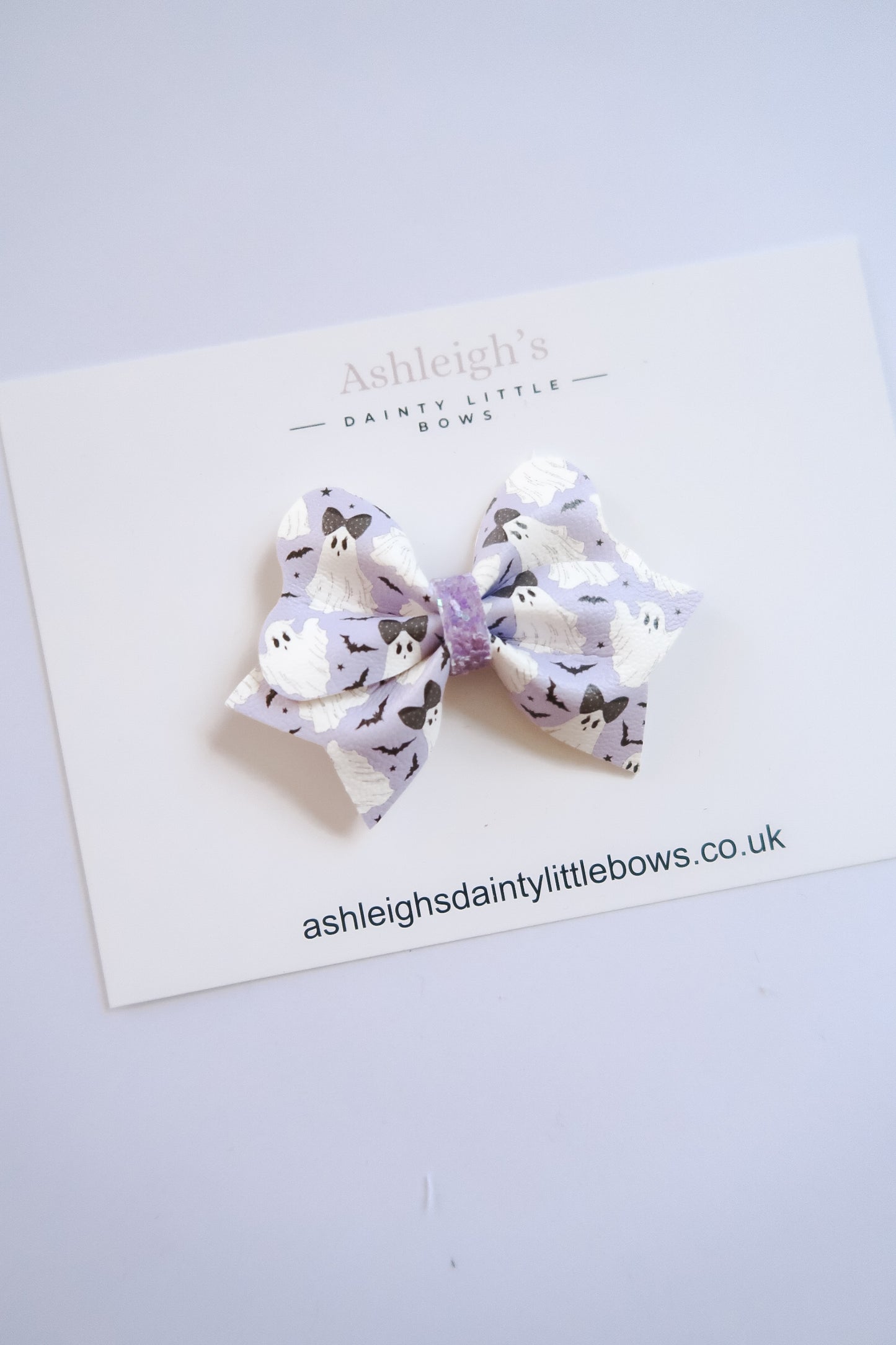 Lilac ghost hali bow