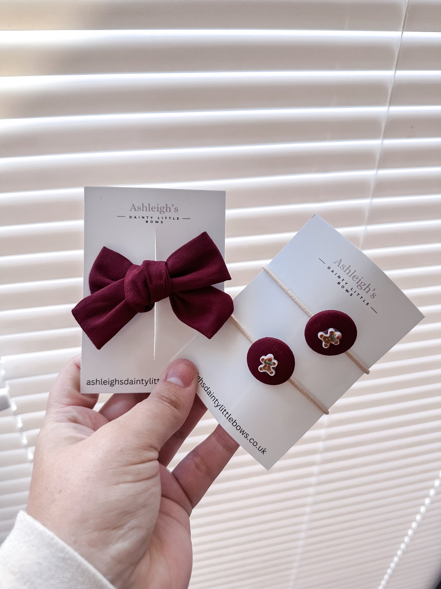 Burgundy Christmas collection