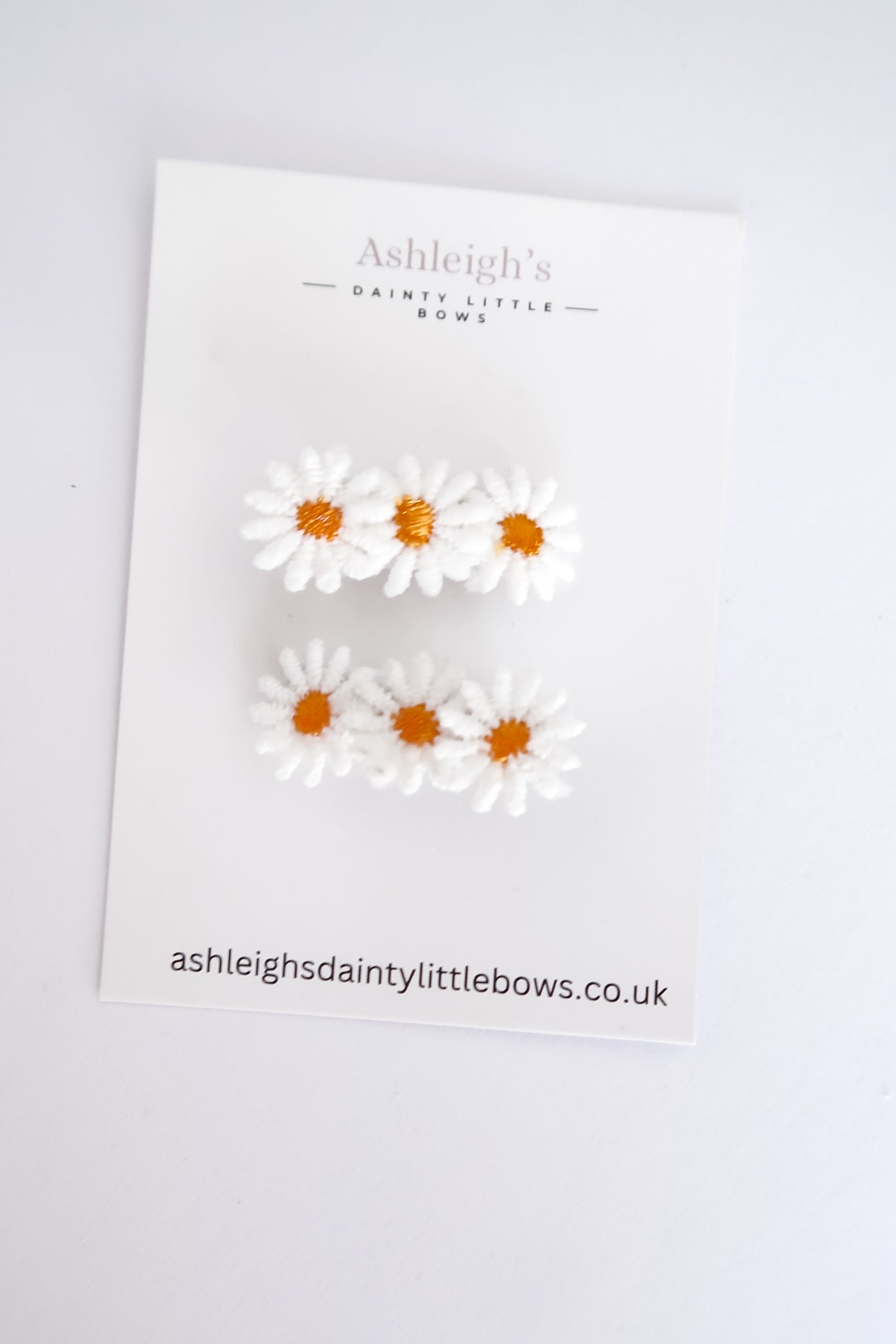 Daisy slides set of two