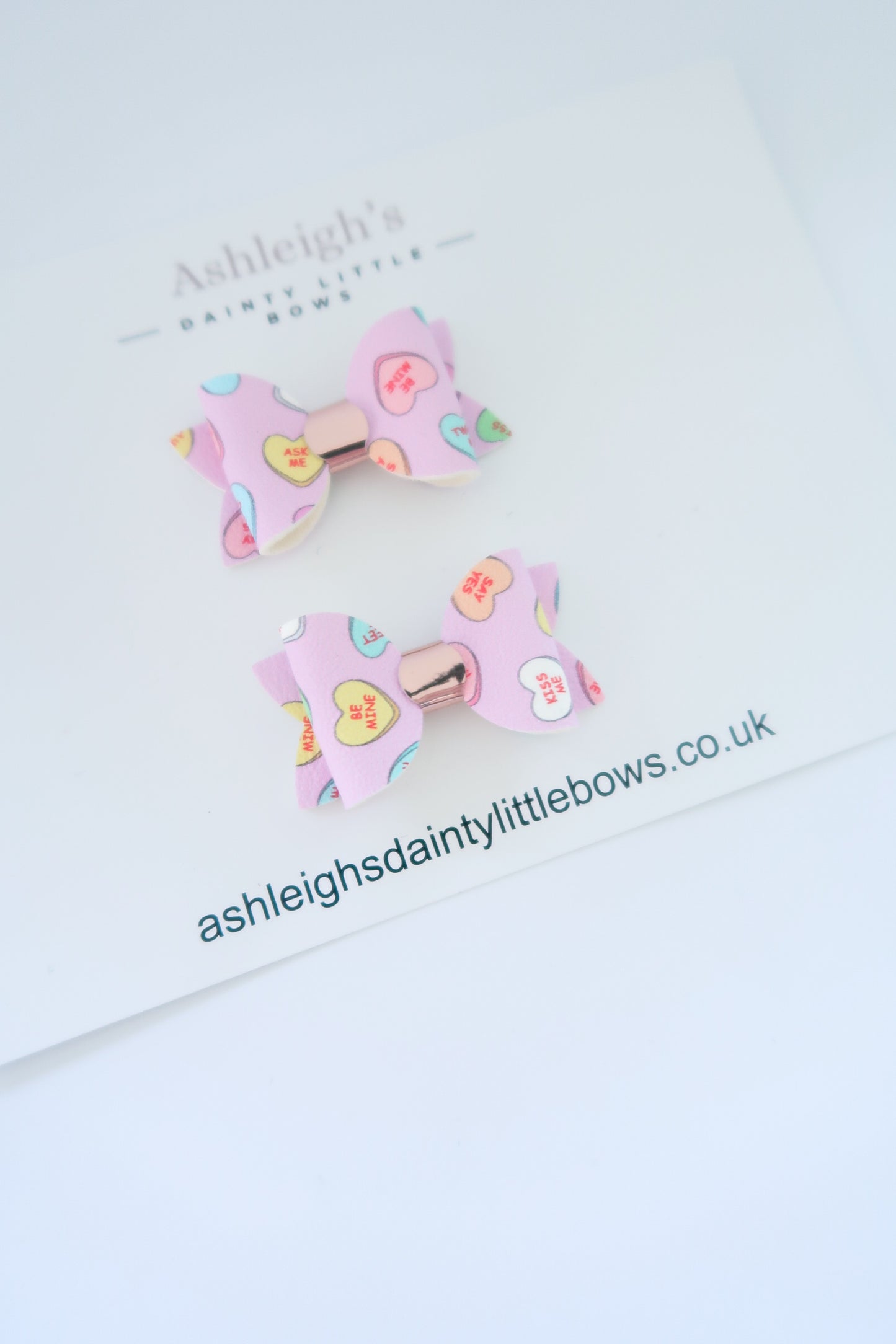 Sweetheart baby bow