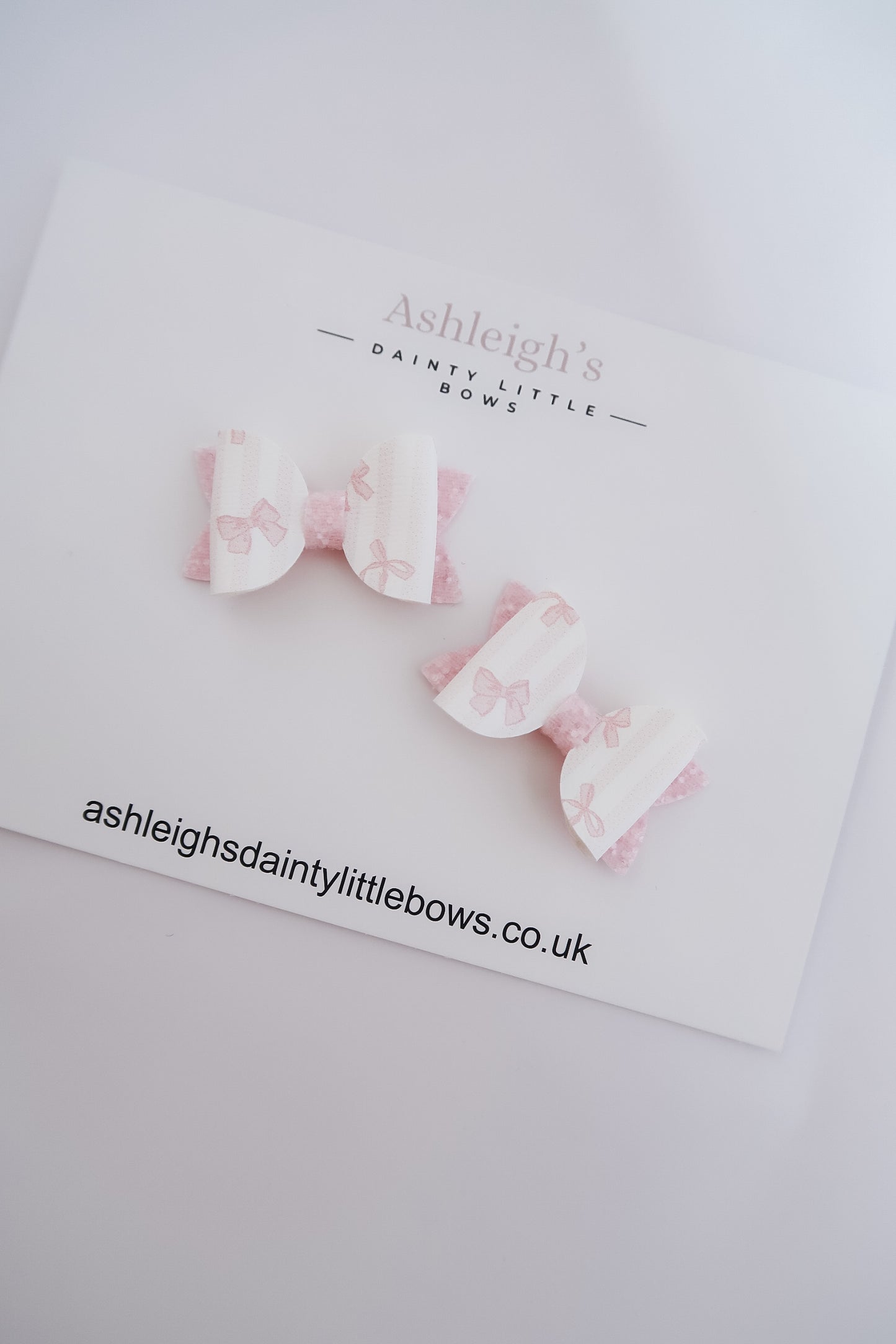 Girly baby bow