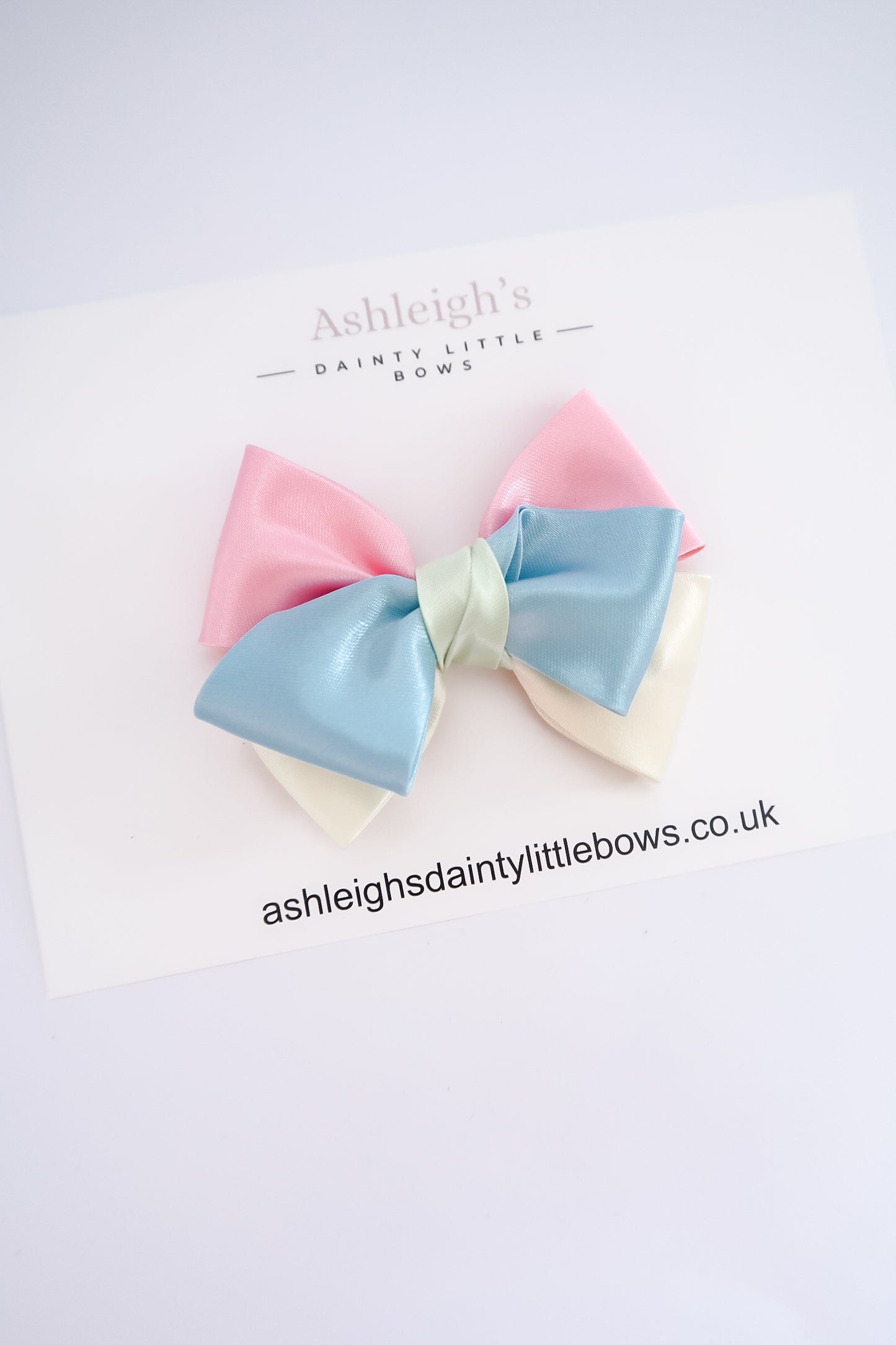Pastel mollie bow