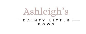 Ashleigh's Dainty Little Bows