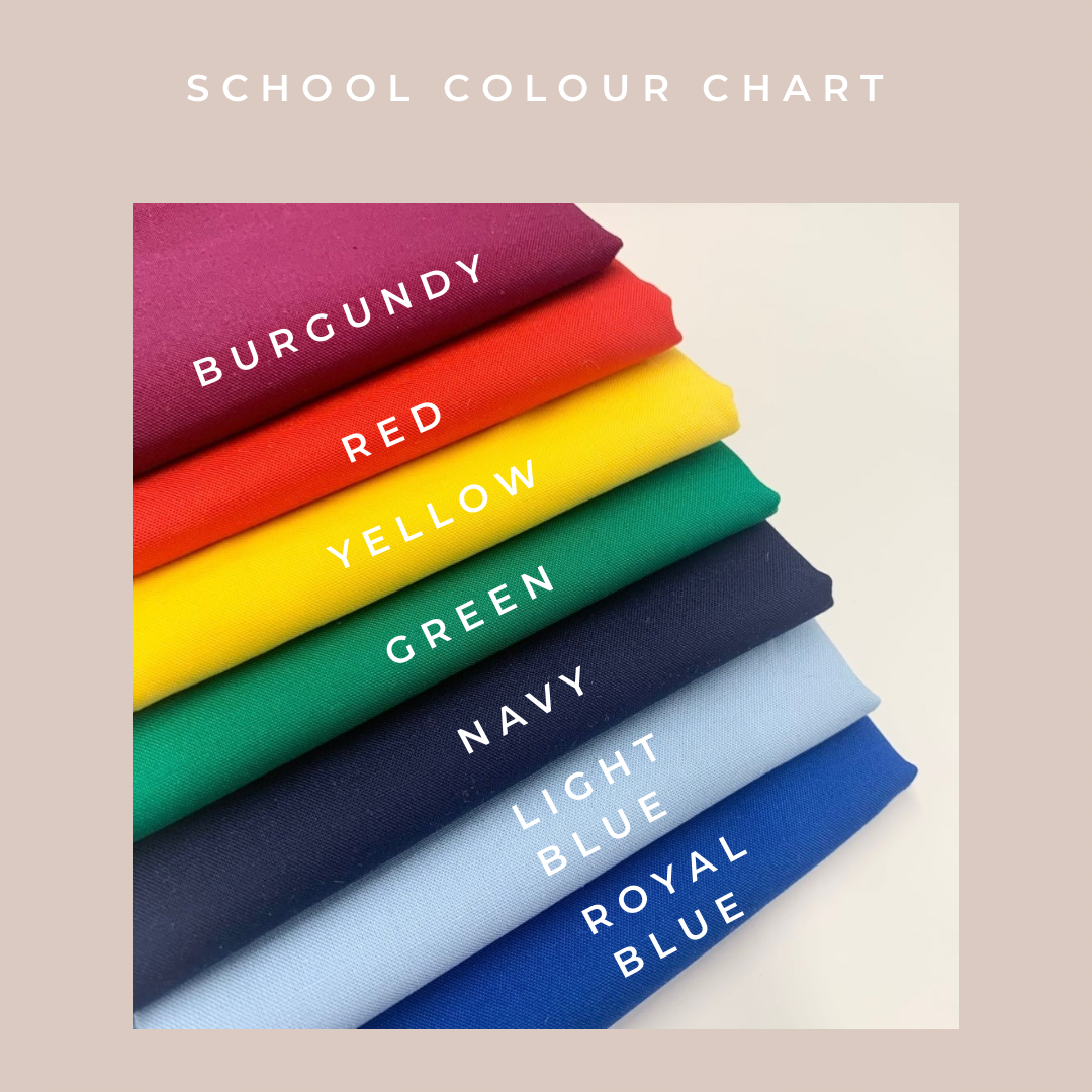 Ruffle Alice band school colours