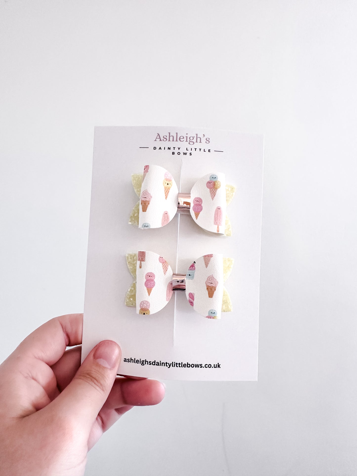 Ice cream midi bows