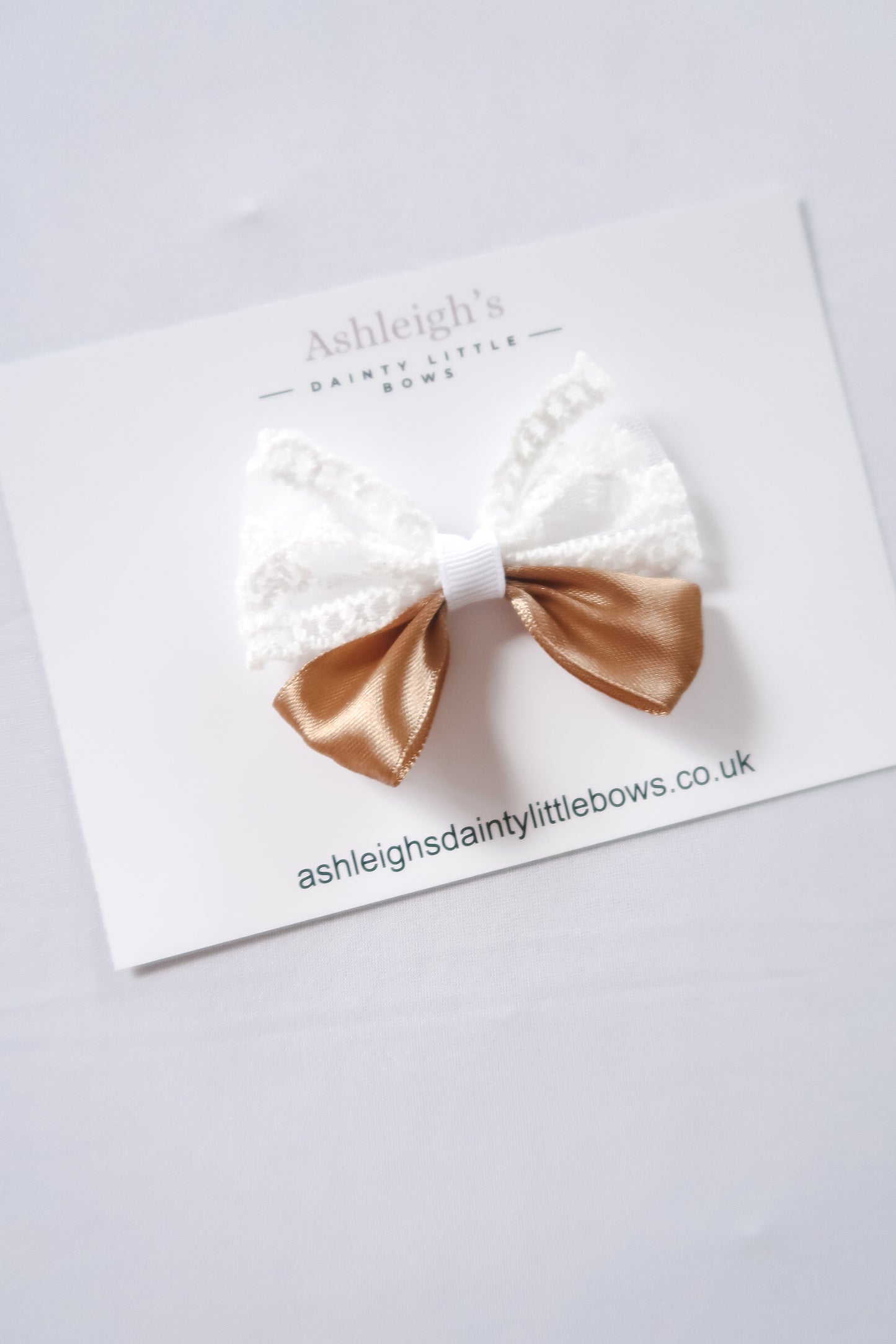 Beige lace flutter