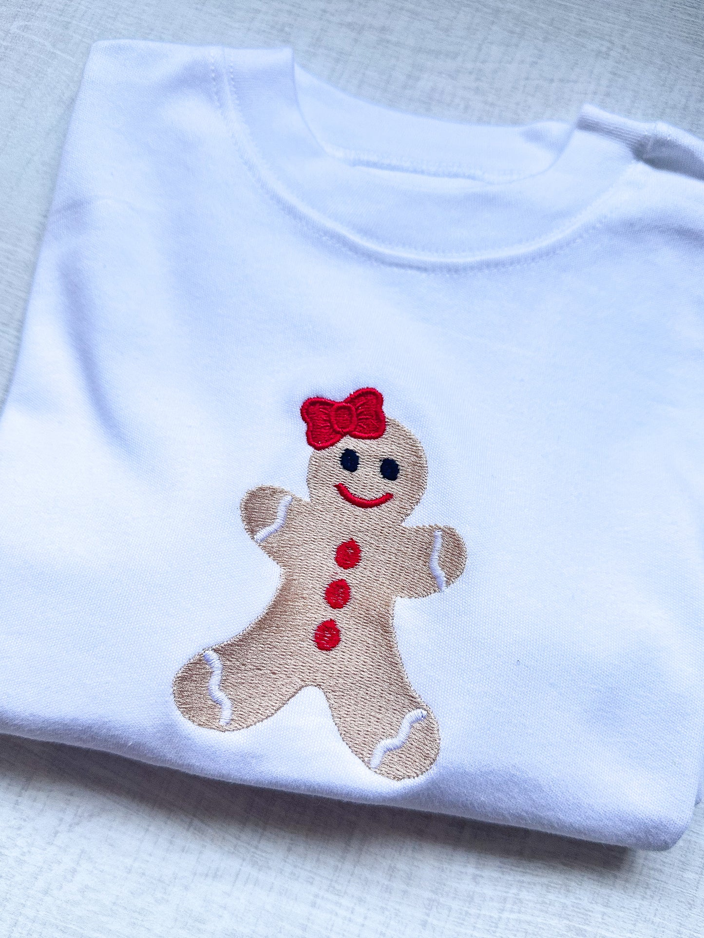 Gingerbread girl sweater