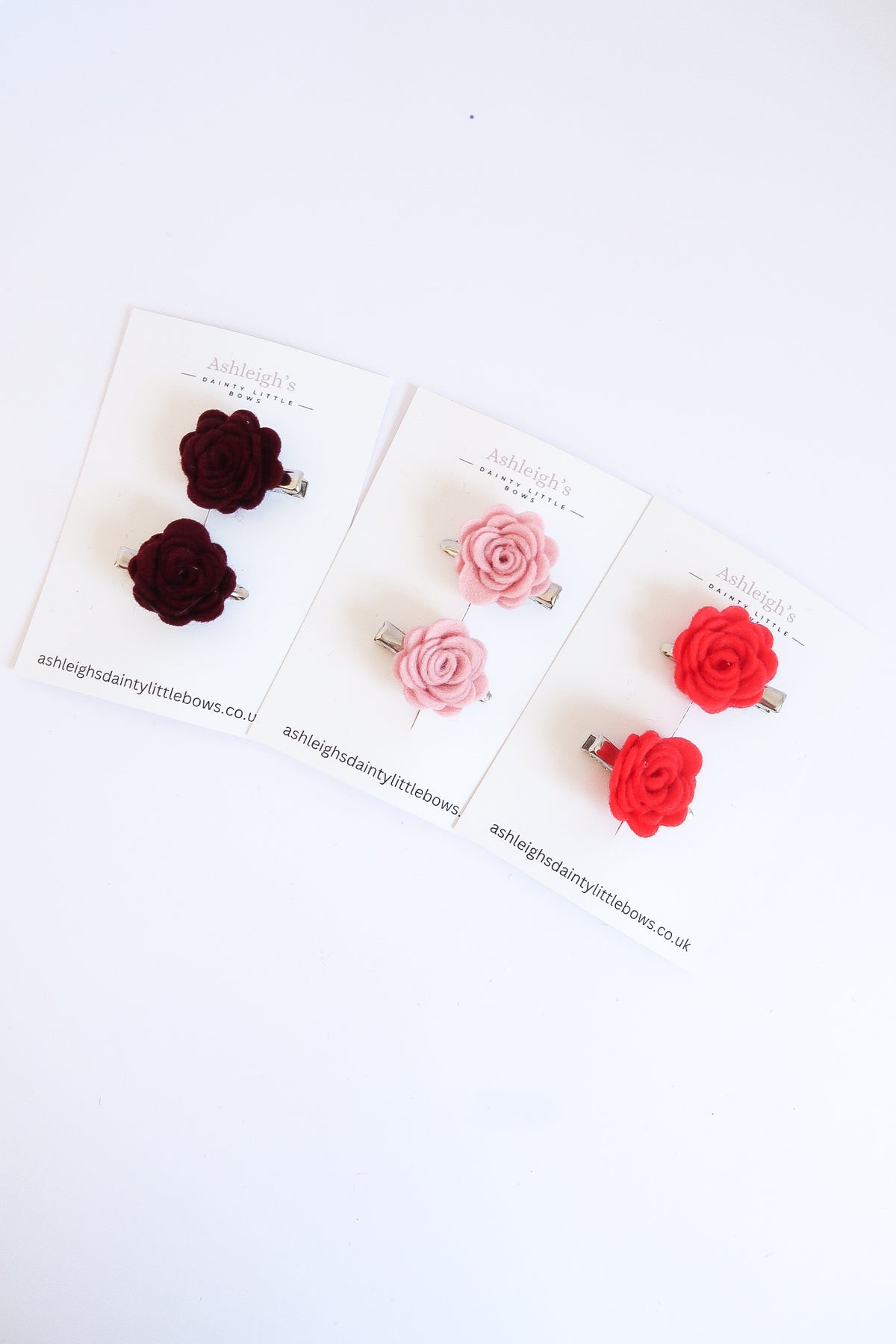 Christmas rose clips