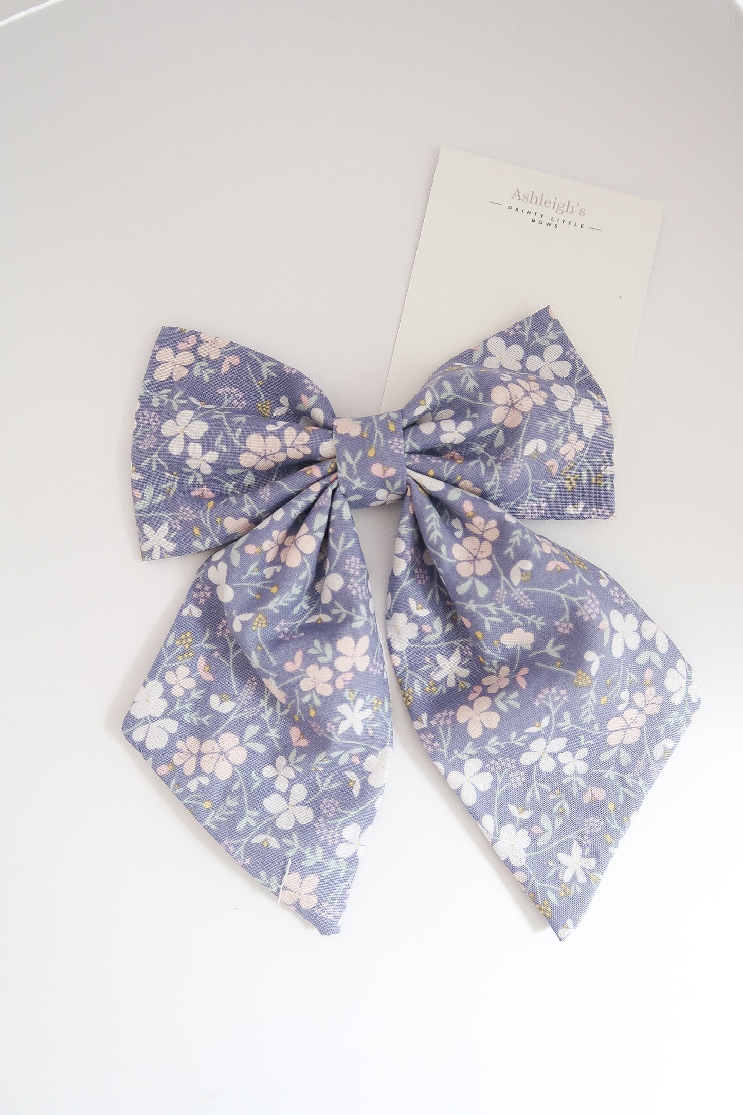 Lilac butterfly oversized sailor