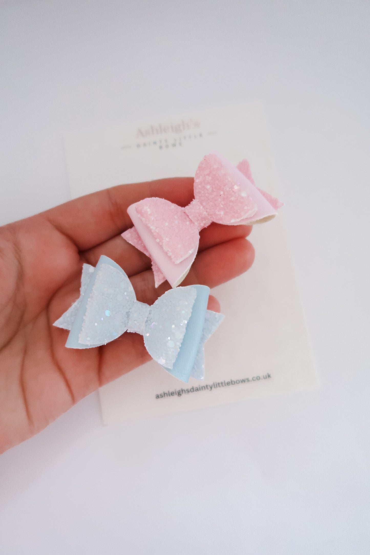 Midi glitter dolly bow