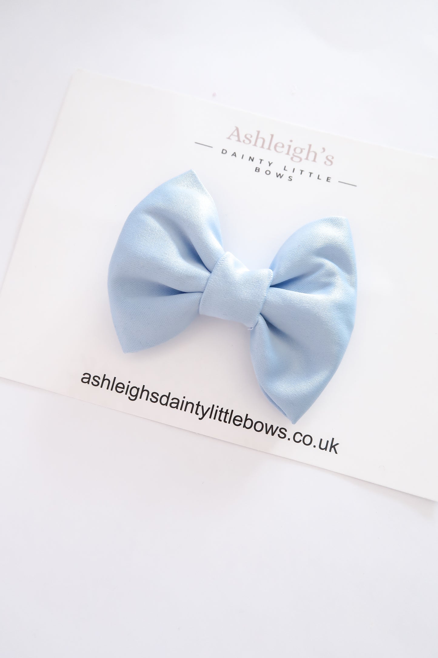 Classic satin school colours bow