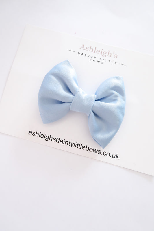 Classic satin school colours bow