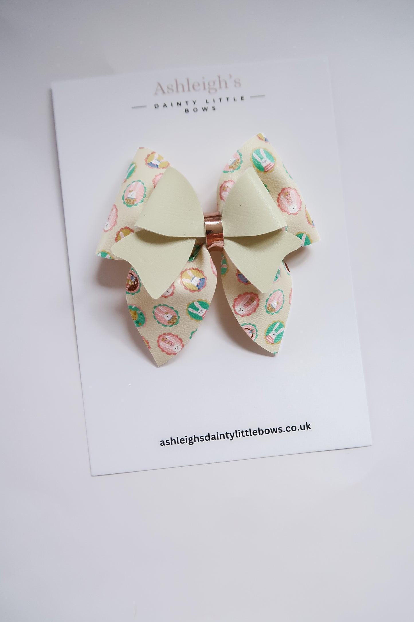 Easter egg princess bow