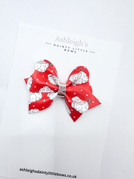 Santa hali bow