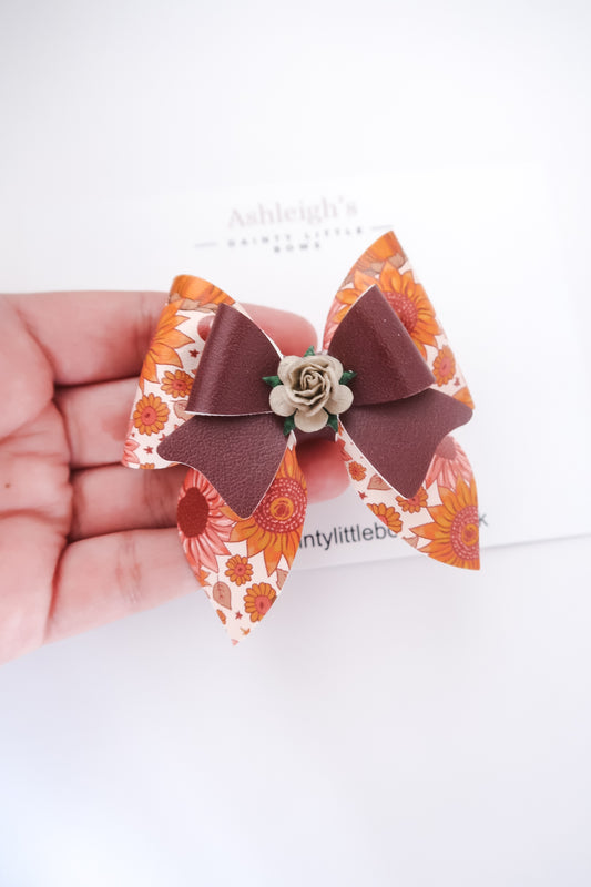 Autumn princess bow