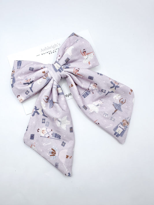 Lilac nutcracker sailor