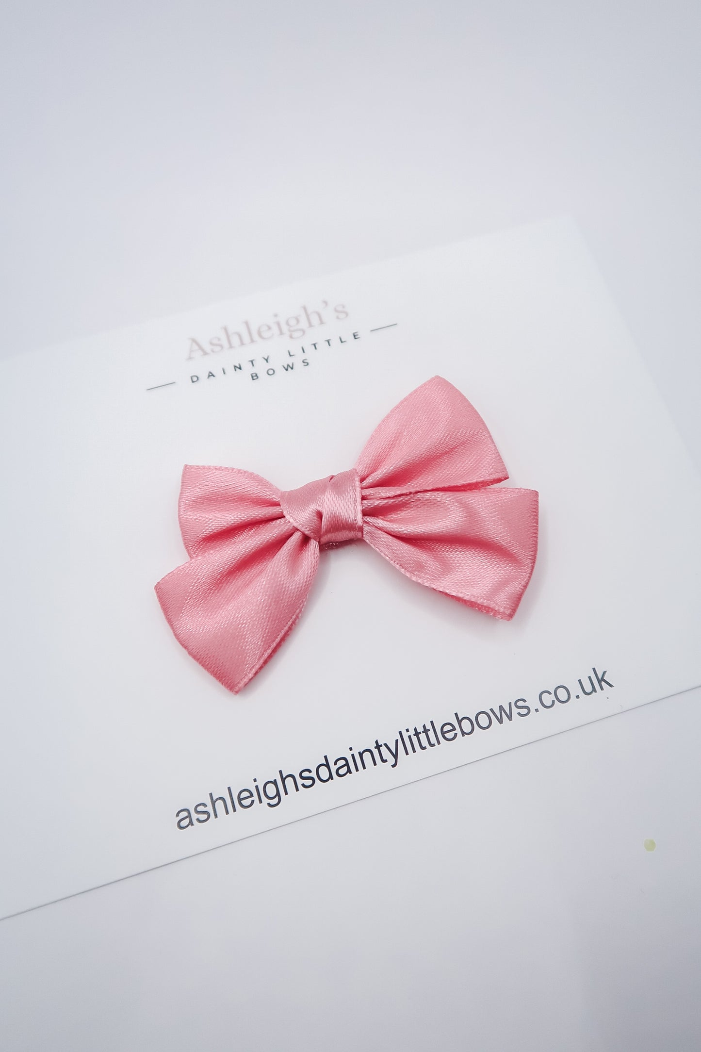 Mini pink Florence bow