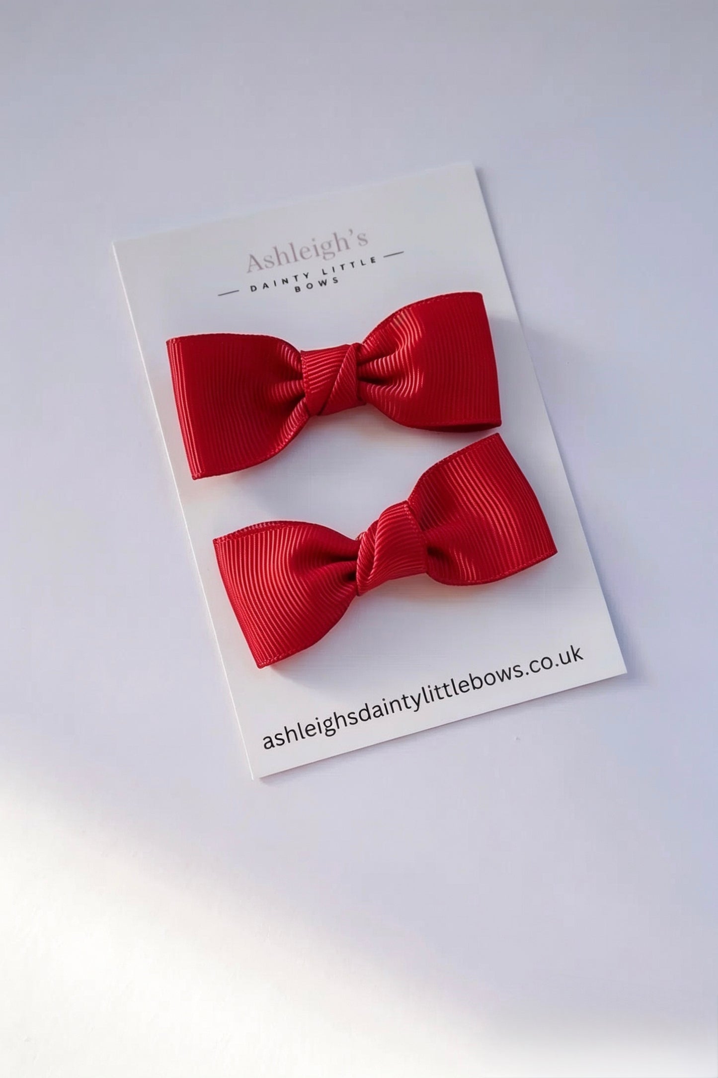 Pinch ribbon bow (9 colours available)