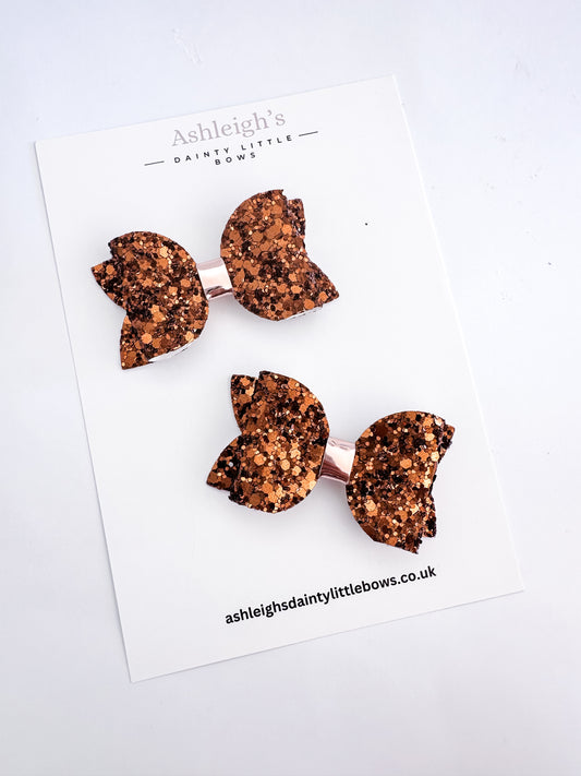 Chocolate glitter midi