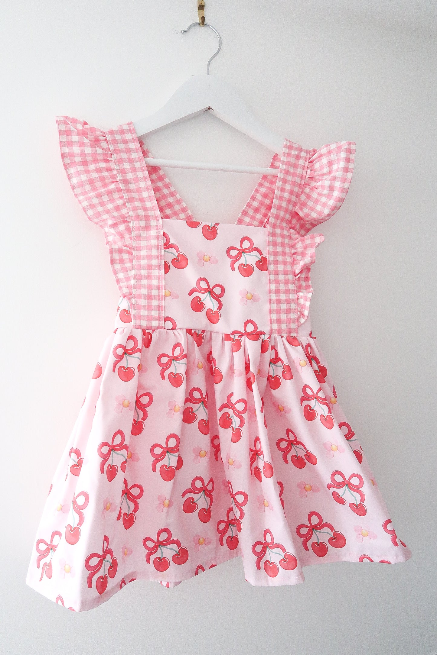Cherry Bonnie dress 2 years