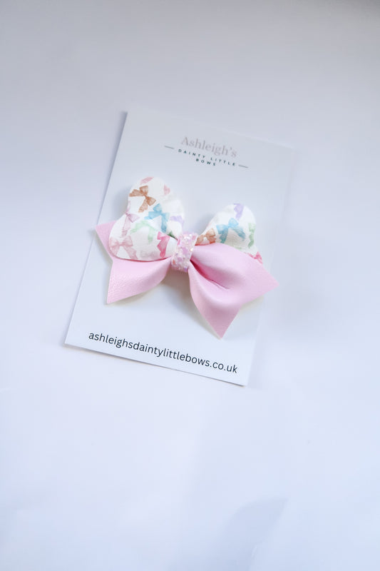 Pretty pink bows hali
