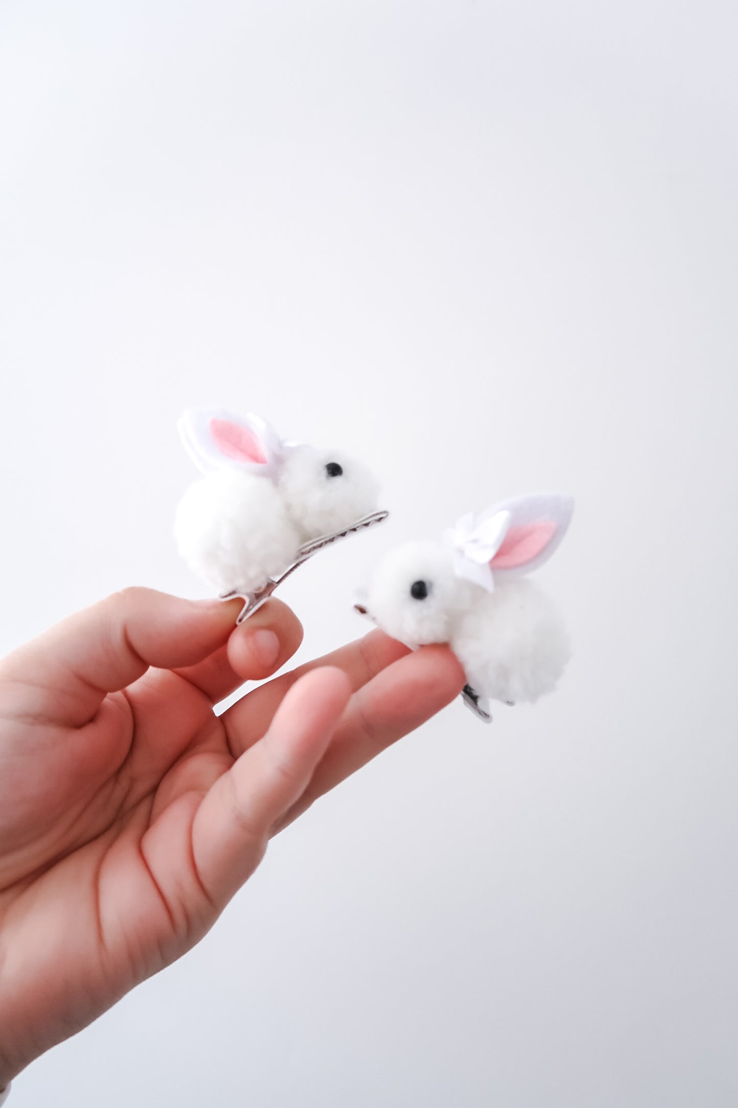 Bunny clips set of two