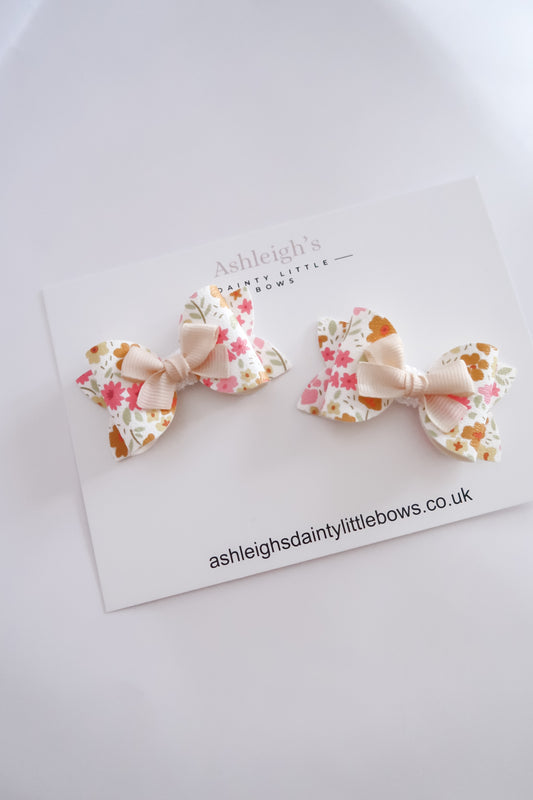 Summer floral midi