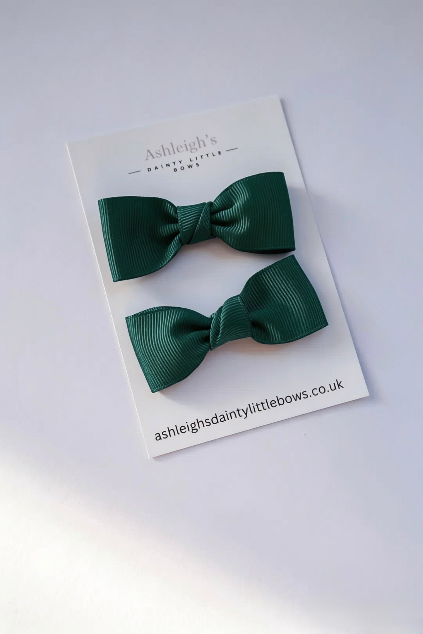 Pinch ribbon bow (9 colours available)