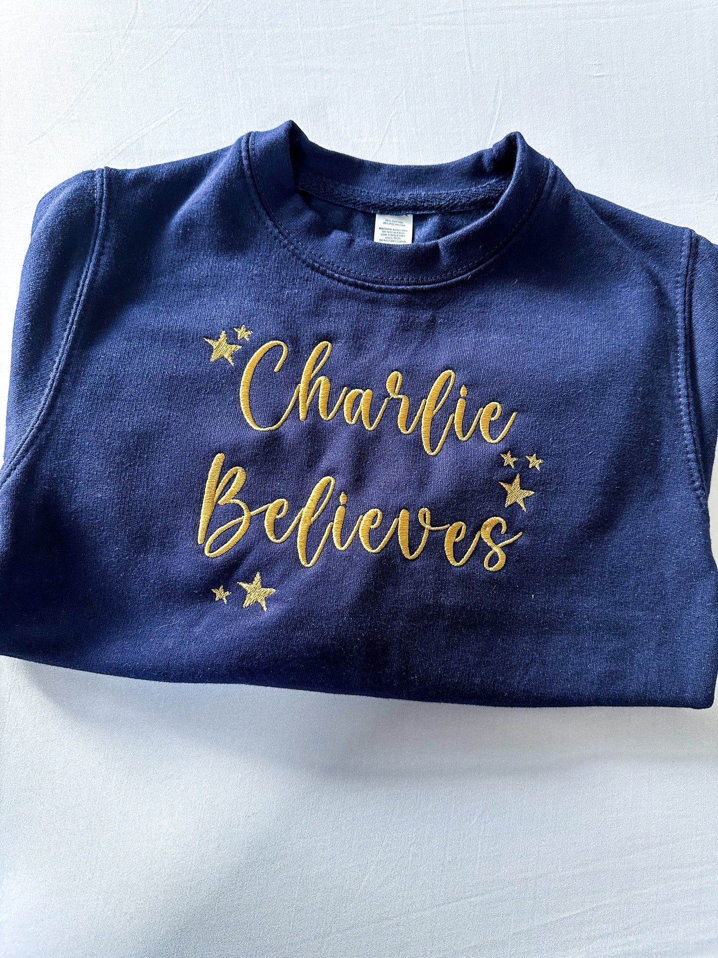 Believe sweater (various colours available)