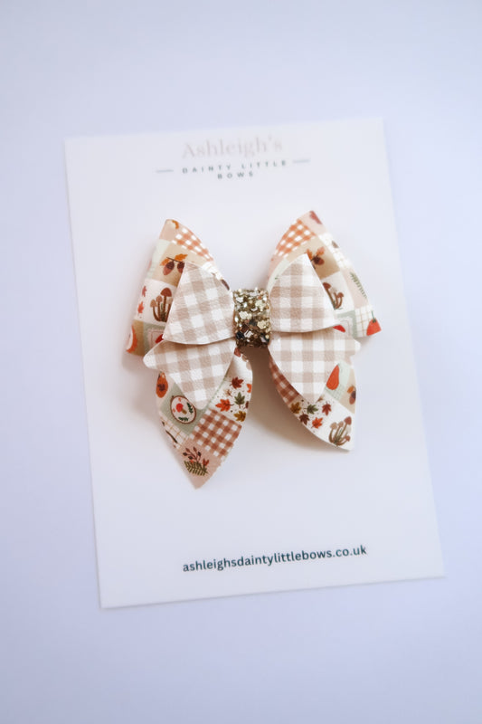 Autumn princess bow