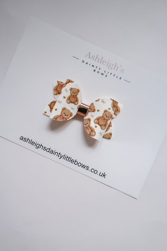 Midi teddy bear bow