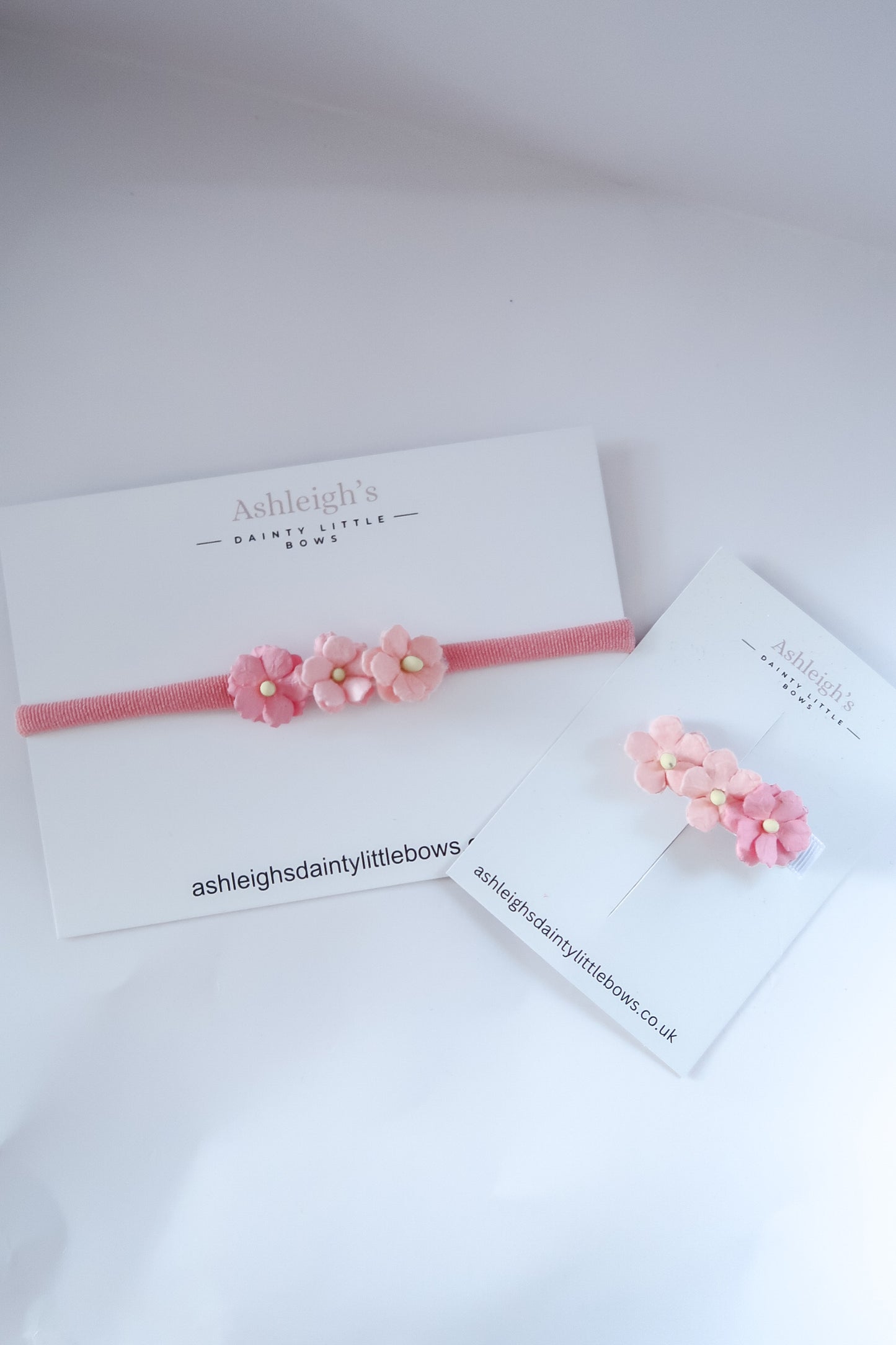 Blush flowers cluster