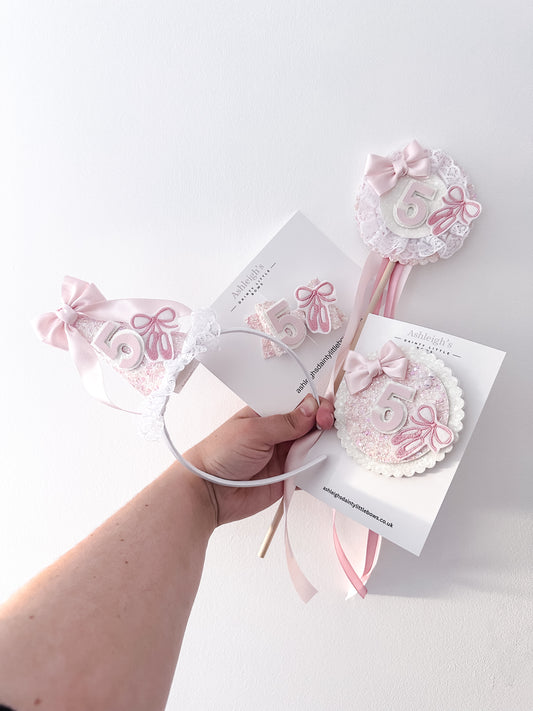 Ballet shoes birthday collection