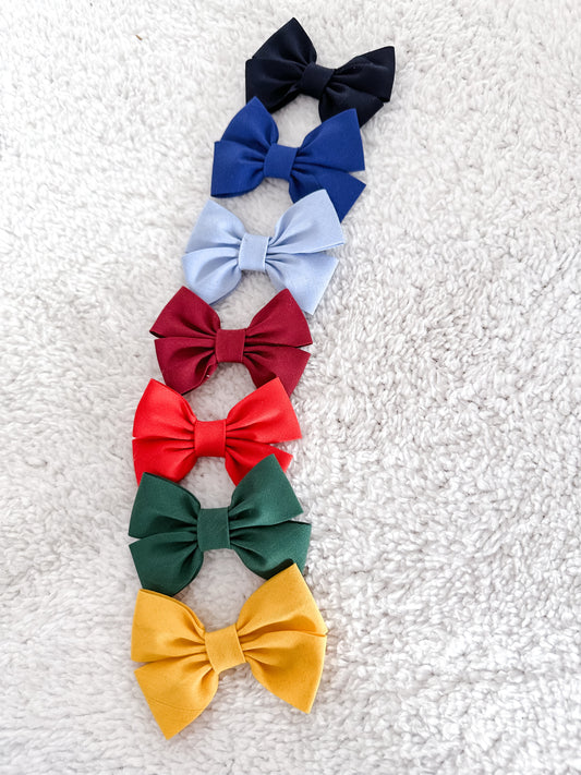 School bow flutters (7 colours)