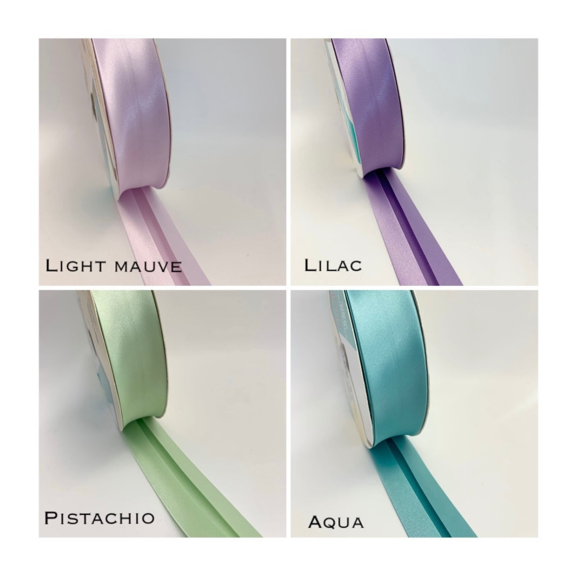 Flutter satin bows (36 colours available)