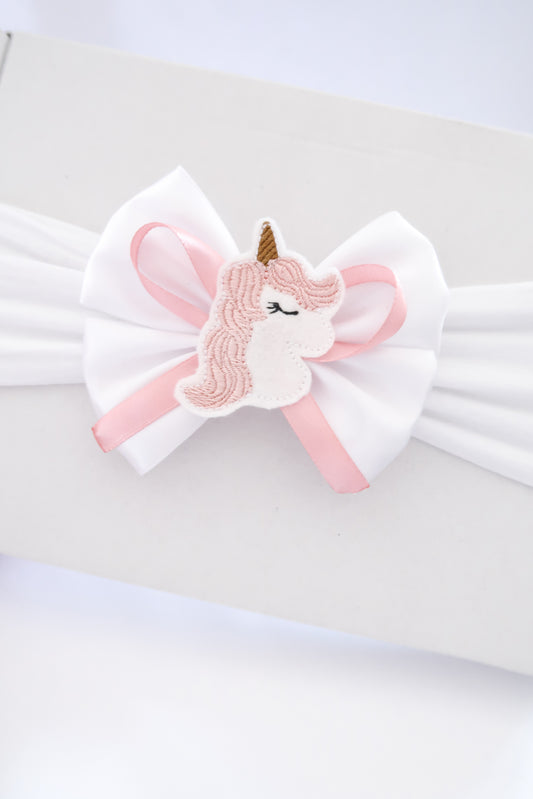 Unicorn oversized baby headbands