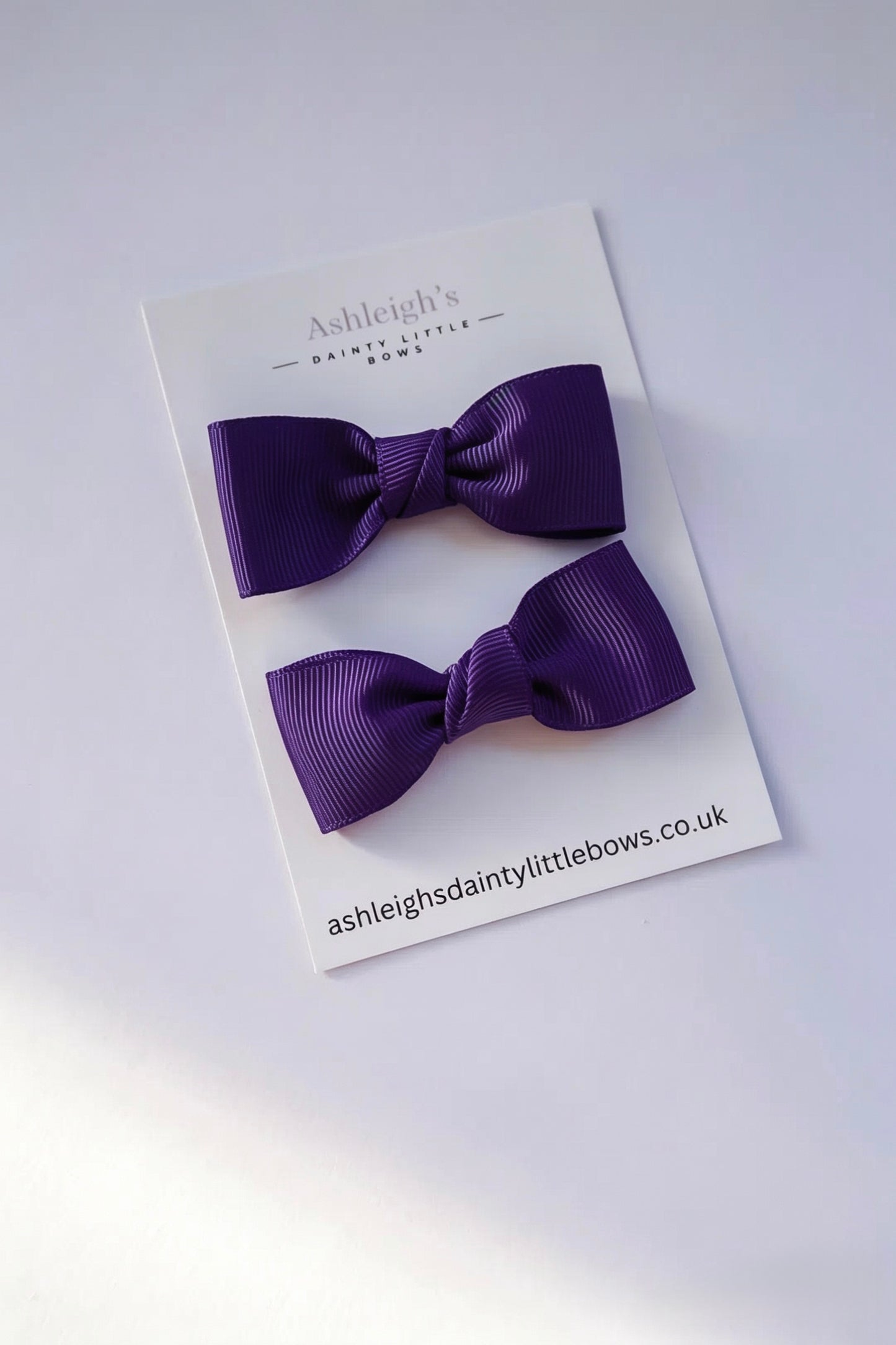 Pinch ribbon bow (9 colours available)
