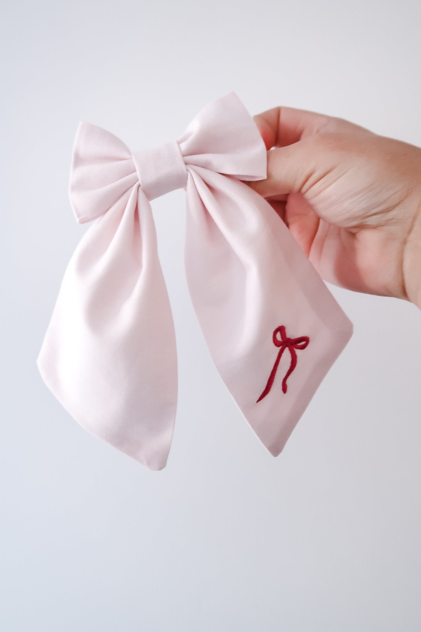 Embroidered bow sailor