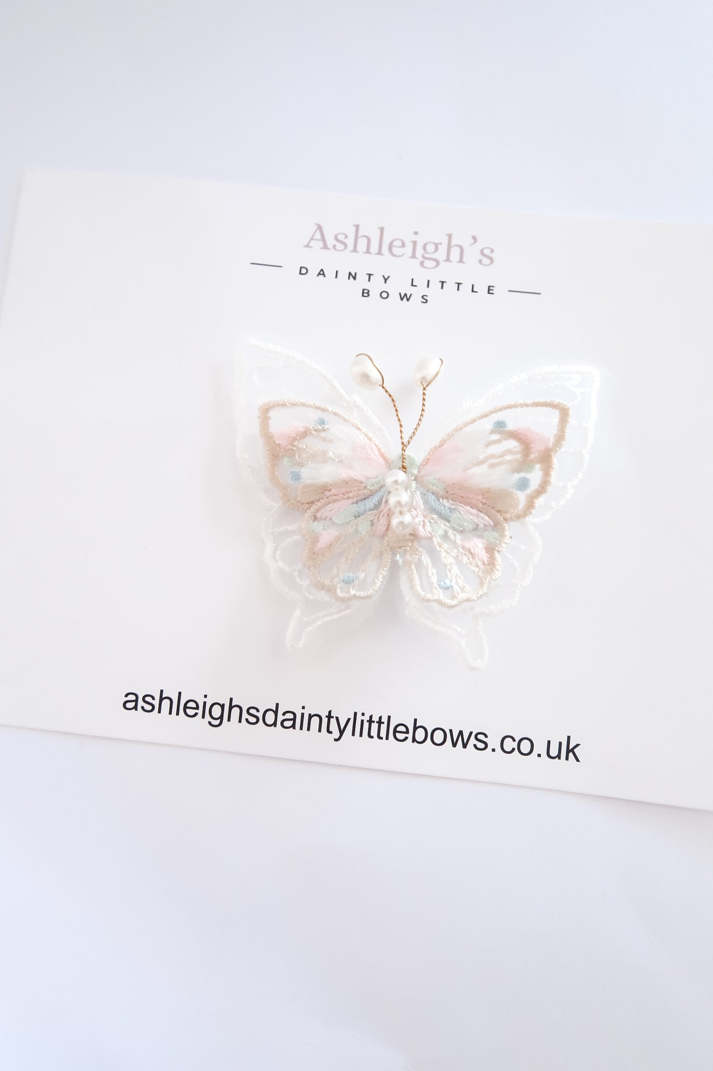 Pretty butterfly clip